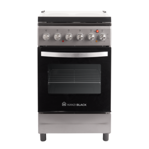 COCINA ELECTRICA KANJI KJH-EKX001V ACERO 50CM 4 ANAFES CON TAPA - 4608755