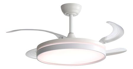 Ventilador De Techo Liliana Vthb603r 4 Aspas Retractiles