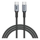 Cable 60w de Carga y Sincronizacion USB C to USB C 120cm negro - Miniatura 1