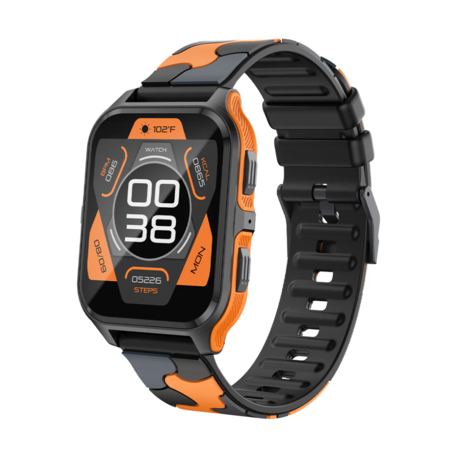 SMARTWATCH P73 BRAND ORANGE BLACK CAMUFLAGE (COP73OB)