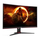 MONITOR GAMER AOC C27G2ZE - LED 27" 240 HZ, NEGRO,CURVO, 1920x1080, 0,5 MS - Miniatura 2