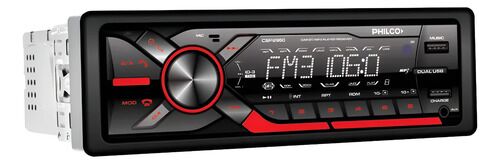 Autoestereo Philco Csp2950 Bluetooth Usb Panel Desmontable - Vista 3