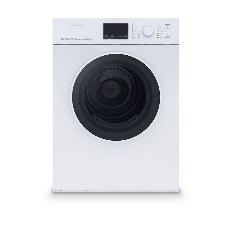 Secarropas PHILCO PHSA072B 7KG secado por calor - Vista principal
