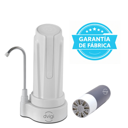 Filtro Purificador de Agua AQUA Dvigi + 1 filtro adicional