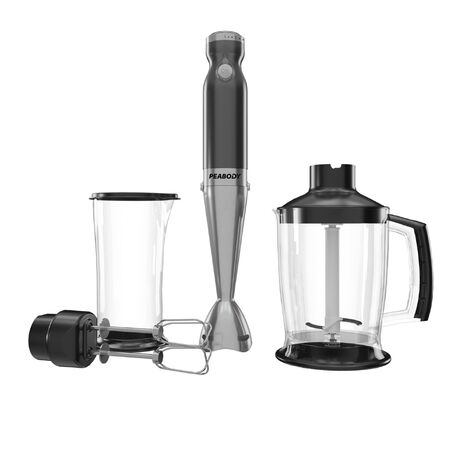 Licuadora de mano Peabody 1000W Acero inoxidable PE-LMA328DM