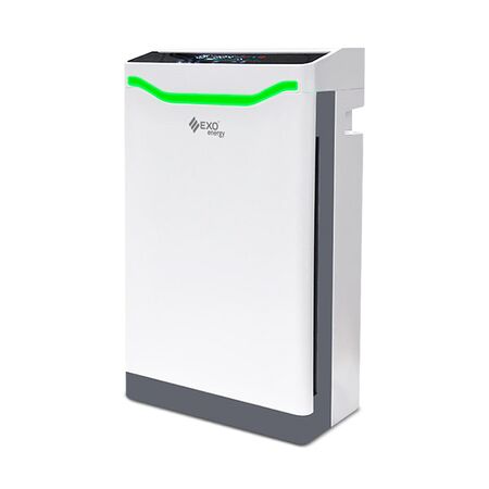 Purificador De Aire EXO Smart Filtro HEPA c/WIFI - Área de aplicación 50 a 70 m3 - Potencia nominal 85W - Potencia luz UV 4W - Control Remoto