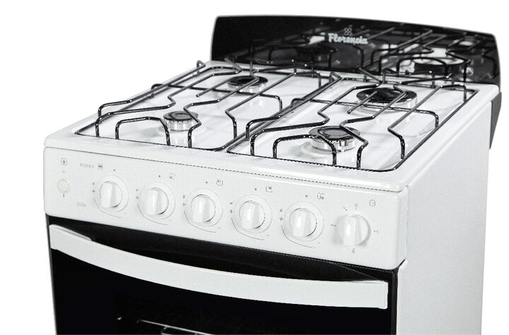 Cocina Florencia 5536F 56CM Multigas Blanca Encendido Electronico Luz - Vista 9