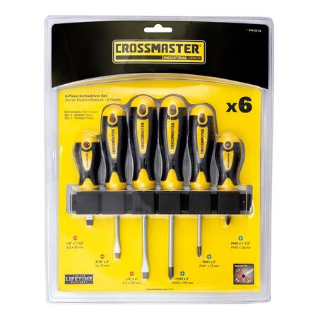 Set Destornilladores 6 Pcs Crossmaster