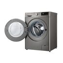 Lavarropas LG WM10VVC4S6 10kg 1400RPM Inverter Gris AI DD - Miniatura 9