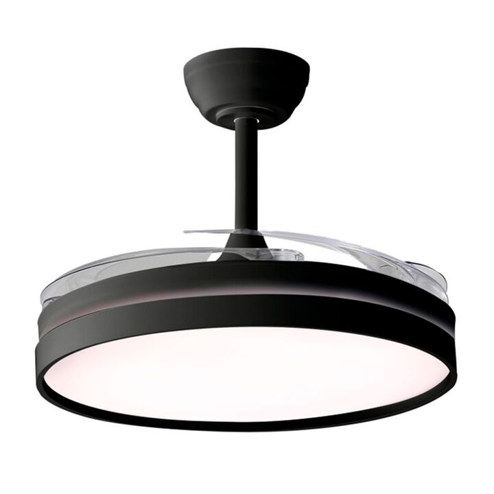 Ventilador De Techo Liliana 42'' Con Palas Retractiles Y Luz - Vista 2