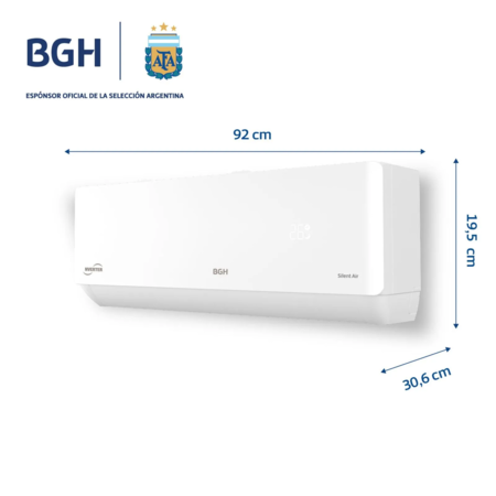 SPLIT BGH INVERTER SILENT AIR BSI52WCLW 5250W F/C
