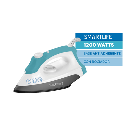 Plancha seca Smartlife DI2386PN 1200W Blanco
