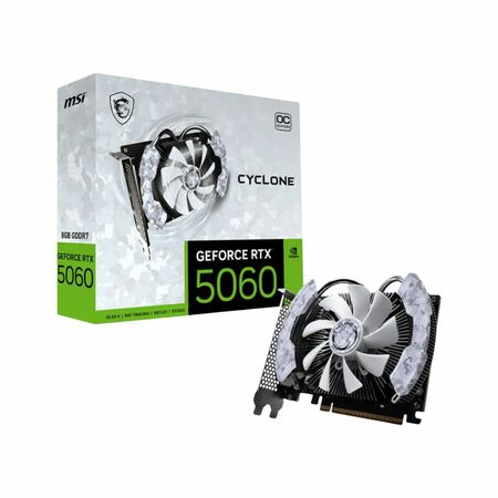 Placa De Video MSI Geforce Rtx 5060 8gb Cyclone Oc 912-V812-205
