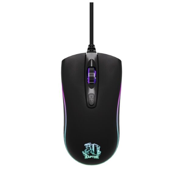 Mouse Raptor Storm Grip 4 botones 3600dpi 7 colores - Vista principal