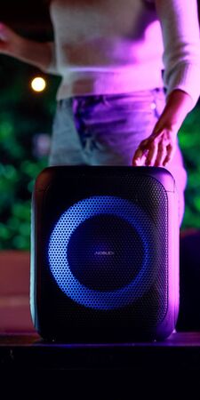 Parlante Portatil Noblex Tsn2000 2800w Karaoke Con Microfono