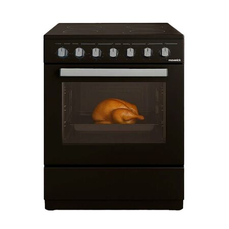 Cocina Eléctrica Vitrocerámica Maverick 50 cm con Horno  Y 4 Zonas
