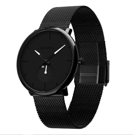 Reloj de Diseño Analógico Blanco Gadnic Ares Sumergible 