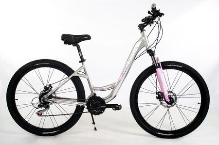 Bicicleta Raleigh Venture 3.0 - Talle 18"-M - Gris - Cuadro de aluminio - Frenos a discos mecanicos - 21 Vel. - Rodado 27.5"