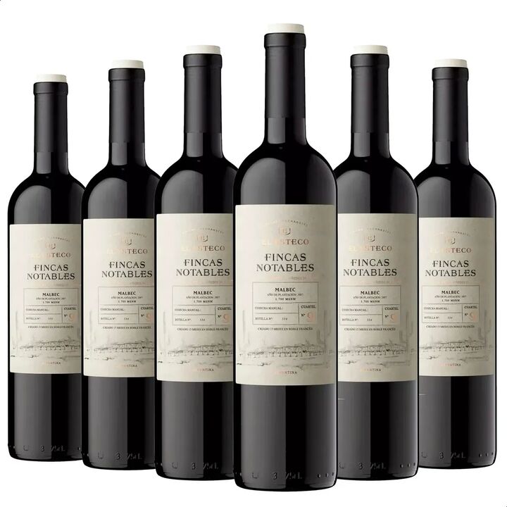 Vino Fincas Notables Malbec - Pack x 6 - Vista 2