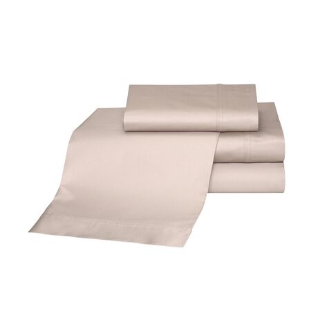 Juego De Sabanas Danubio 600 hilos - 2 Plazas - Color Rosa