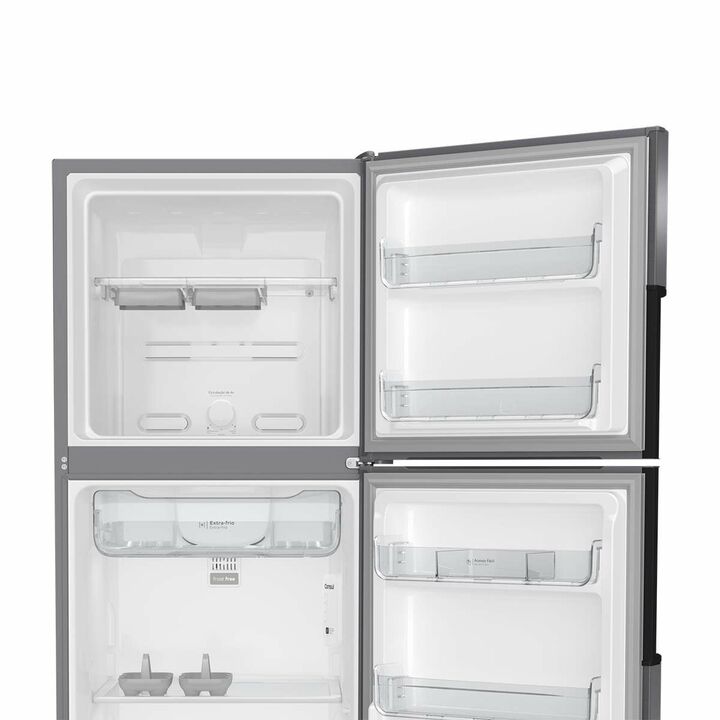 Heladera Top Mount No Frost Whirlpool Wrm42hk 386 Lts Inox - Vista 6