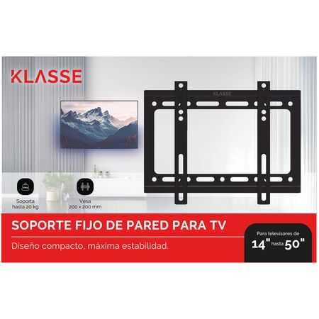 Soporte Fijo de TV 14"a 50" Klasse (KS1301)