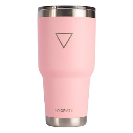 Vaso Hydrate 887 Ml Frio Calor Acero Inoxidable Rosa Pastel