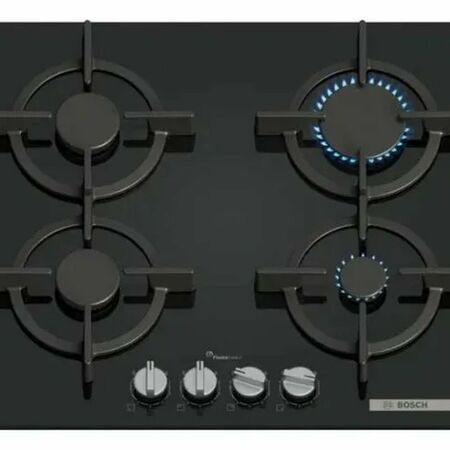 Anafe a gas BOSCH NEGRO 4 hornallas PPP6A6I10
