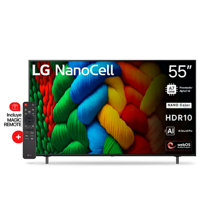 Smart Tv Led Lg 55 Pulgadas 4K 55Nano80