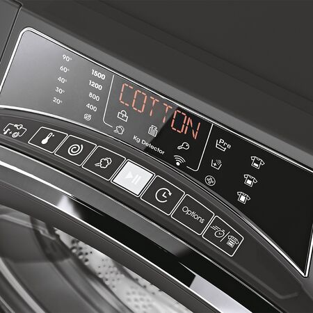 Lavarropas CANDY Ro1696dwhc7r 9KG 1600RPM INVERTER GRIS