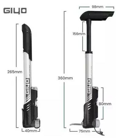INFLADOR DE MANO DOBLE EFECTO DOS VALVULAS MANOMETRO