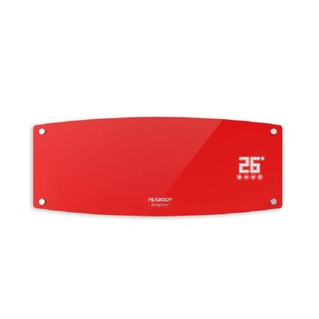 SPLIT CALOVENTOR PEABODY PE-CVU20R - ROJO, 2000W, C/CONTROL REMOTO, LAMPARA UV - IONIZADOR DE AIRE