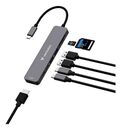 Hub Verbatim Multipuerto Usb-c Essentials 7 Puertos - Miniatura 2