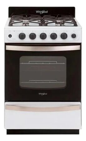 Cocina Whirlpool Wfb57di Gas Natural 4 Hornallas Visor