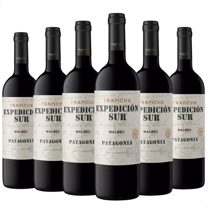 Vino Expedicion Sur Malbec - Pack x 6 - Vista 2