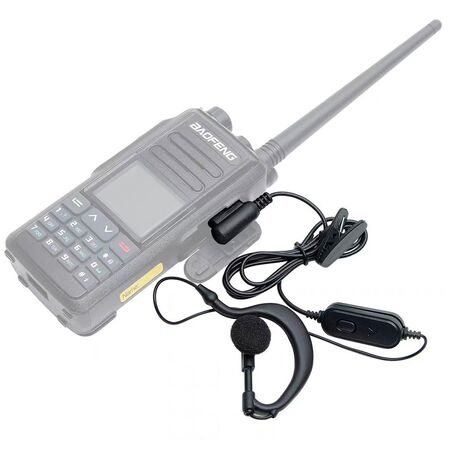 Auricular Corbatero Baofeng Manos Libres Clip