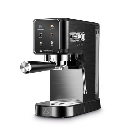 Cafetera Espresso Ultracomb CE-6118 20 Bar Acero Inoxidable