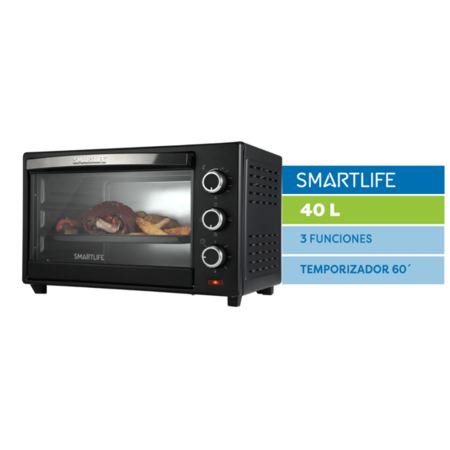 HORNO ELECT SMARTLIFE GO0040-PN 40LTS