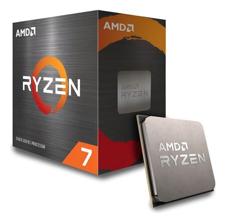 Microprocesador Amd Ryzen 7 5700 Am4 Octa Core 3.7- 4.6ghz