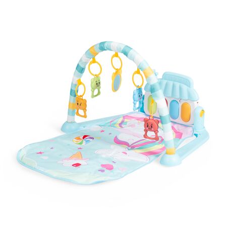Gimnasio Piano para bebes 8705 Bebesit Arcoiris Celeste