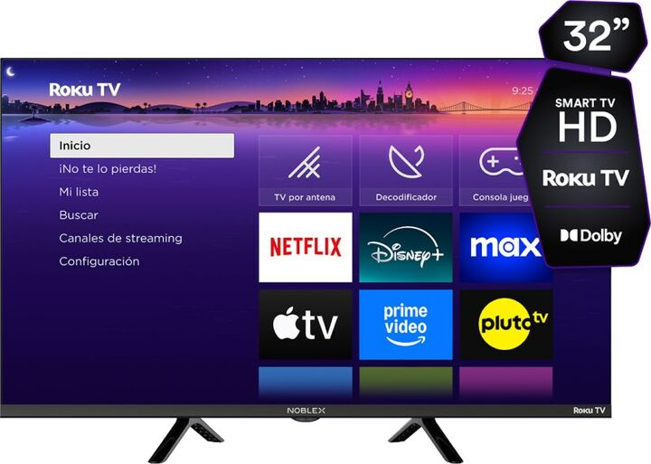 Smart Tv Led Noblex 32 Pulgadas Db32X3000 Roku Series - Vista principal