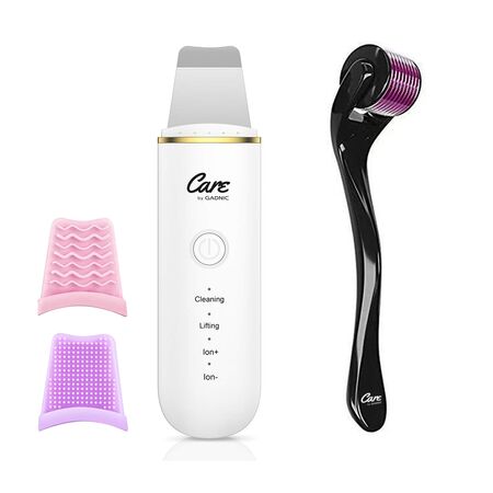 Kit Dermaroller Espátula + Ultrasónica de Limpieza