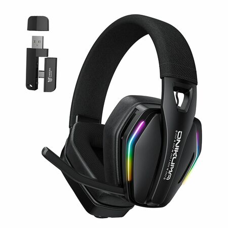 Auricular Gamer Onikuma GT826 Luz RGB Tres Modos Conexión Bluetooth 24G USB-C