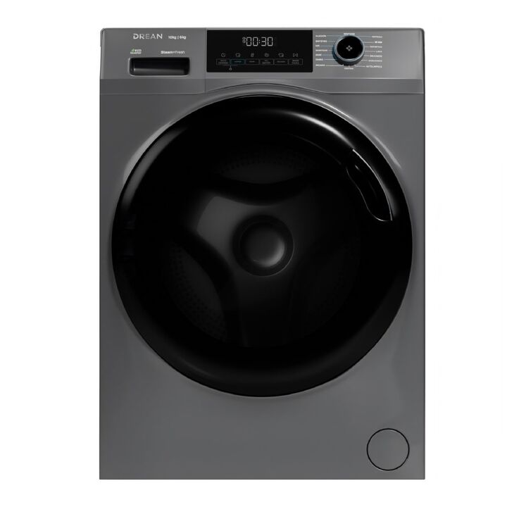 Lavasecarropas DREAN LSCDR1006SG0 10kg 1400RPM inverter 6kg secado por calor gris - Vista 6