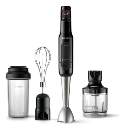 Mixer Picador Minipimer Philips Hr2626/80 600w Color Negro