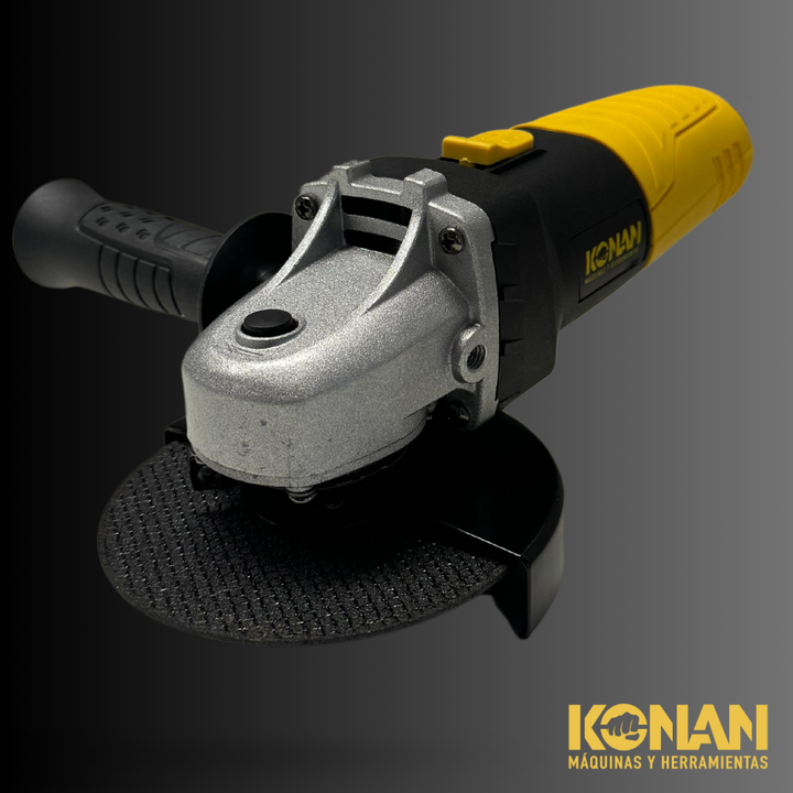 Amoladora Angular Konan 115mm 720w Profesional Con Disco Corte - Vista 8