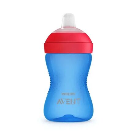 Vaso Con Sorbete My Grippy 300Ml Azul Avent SCF80201