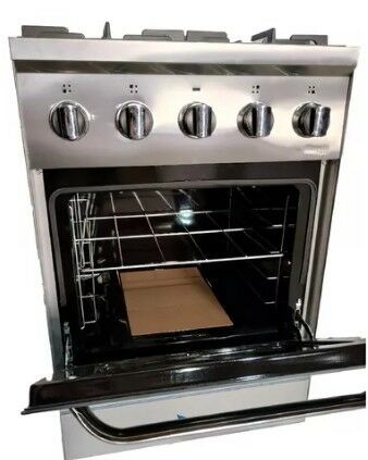 COCINA MORELLI ACERO EX 550 16090 4 HORNALLAS