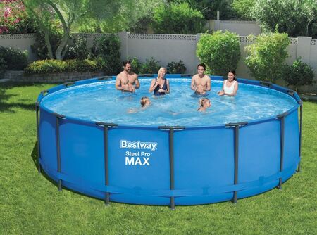 Pileta Estructural Redonda Bestway Lona 16015 Litros