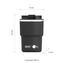 Vaso Térmico Asobu Coffee Express 360 ml - Pastel Peach - Miniatura 5